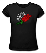 Load image into Gallery viewer, Tank Top with crystal crown &amp; roses
